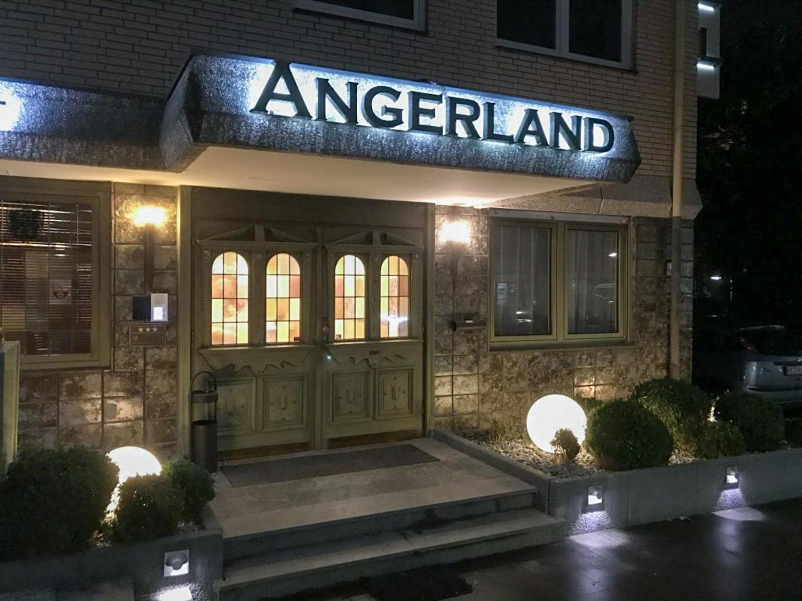 Hotel Angerland Garni 라팅겐 외부 사진